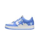 Bape Star Ape-Man Head Low Cut Patent Leather Sneakers Skateboard Shoes Unisex
