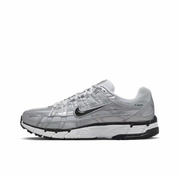 Nike P 6000 Retro Running Shoes Wear-resistant Non-slip Mesh Breathable Casual Sneakers With Socks
