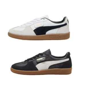 Palermo Suede Sneakers Low Cut Casual Shoes German Training Shoes For Unisex With Free Socks