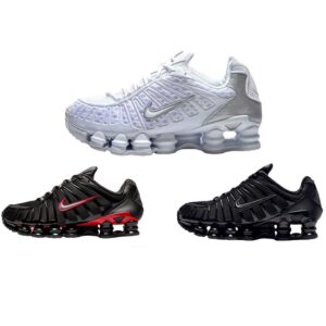 Shox TL Running Shoes Comfortable Shock Absorption Non-slip Extreme Grip Casual Sneakers With Socks
