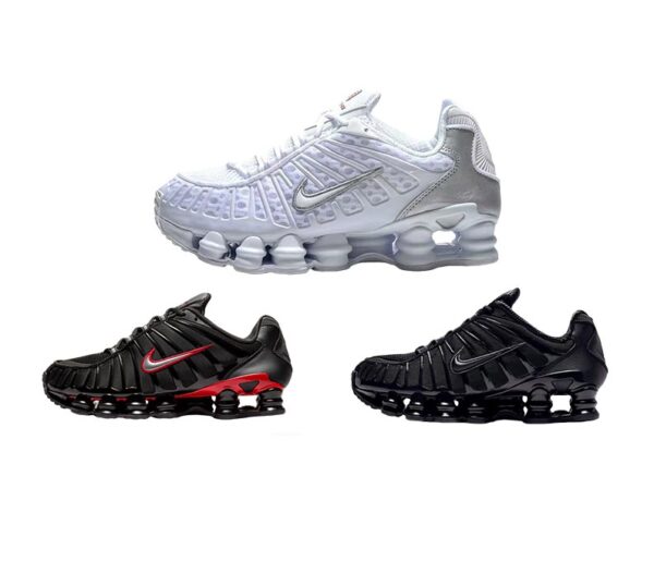 Shox TL Running Shoes Comfortable Shock Absorption Non-slip Extreme Grip Casual Sneakers With Socks